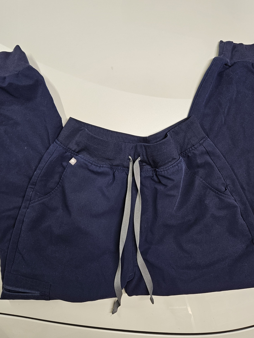 Figs Navy Drawstring Jogger Sweatpants